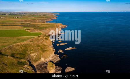 Land's End & Aberdine Port Stockfoto