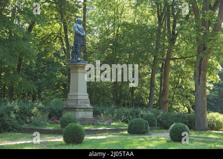 Denkmal für Otto von Bismarck in Bad Kissingen, Bayern, Deutschland Stockfoto