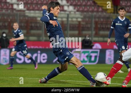 Stadio Renato Curi, Perugia, Italien, 16. März 2022, Melchiorri federico (n.11 spal) während des Spiels AC Perugia gegen SPAL – Italienischer Fußball der Serie B Stockfoto