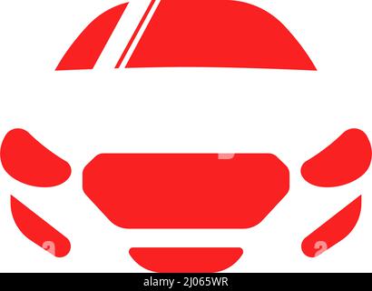 Sportwagen-Logo Symbol Vorlage Illustration Vektor Stock Vektor