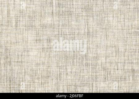 Natürliche Vintage beige Farbe Leinen Textur Hintergrund oder Grunge Leinwand Tuch abstrakt, Fotografie Stockfoto