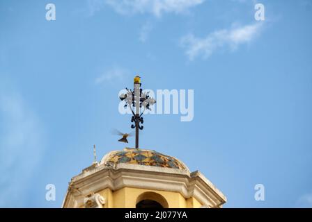 Bogen des Klosters von Santa Catalina begann seinen Bau im Jahr 1693, barocke Architektur Stockfoto