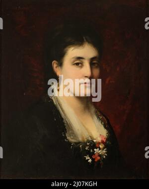 Madame Adrien Proust, geborene Jeanne weil (1849-1905). Museum: Musée Marcel Proust. Autor: Anaïs Beauvais. Stockfoto