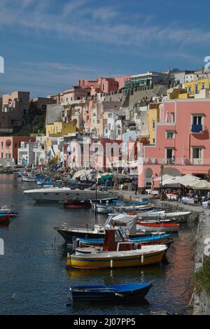 PROCIDA ISLAND/ITALIEN Stockfoto