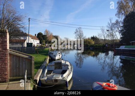 River Yare Norwich Stockfoto