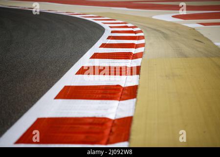 Atmosphäre auf dem Bahrain Circuit während der Formel 1 Gulf Air Bahrain Grand Prix 2022, 1. Runde der FIA Formel 1 Weltmeisterschaft 2022, auf dem Bahrain International Circuit, vom 18. Bis 20. März 2022 in Sakhir, Bahrain - Foto Xavi Bonilla / DPPI Stockfoto