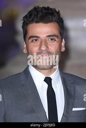 17.. März 2022. London, Großbritannien Oscar Isaac bei der Special Screening of Marvel Studios Moon Knight, The British Museum, London. Photo Copyright: Doug Peters/EMPICS/Alamy Live News Stockfoto