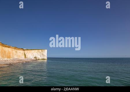 Englische Küste englischer Kanal Europa Stockfoto