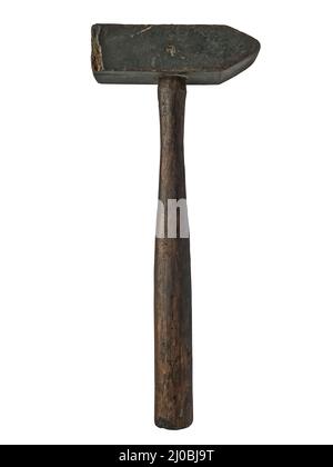 Vintage Holzhammer Stockfoto