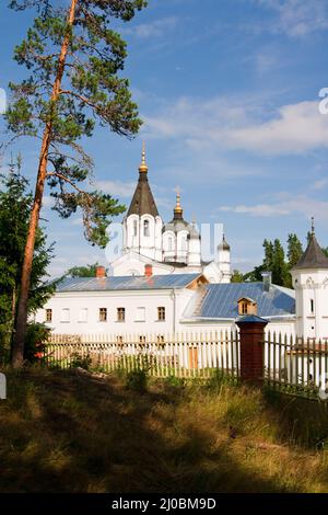 Skeet All Saints (Weißer Skit). Valaam Island Russland, Karelien Stockfoto