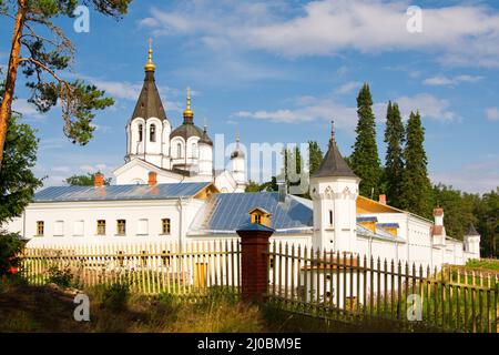 Skeet All Saints (Weißer Skit). Valaam Island Russland, Karelien Stockfoto