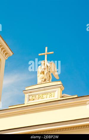 Lutherische Kirche der Apostel Petrus und Paulus in Sankt Petersburg, Russland Stockfoto