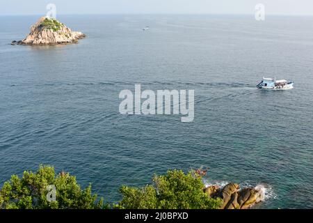 Haiinsel. Koh Tao. Chumphon-Archipel. Thailand Stockfoto