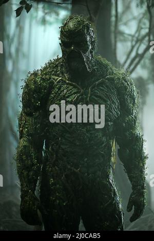 DEREK MEARS IN SUMPF THING (2019), REGIE: LEN WISEMAN, DRAN SARAFIAN, MICHAEL GOI UND TOA FRASER. Bild: DC Universe / Atomic Monster / Album Stockfoto