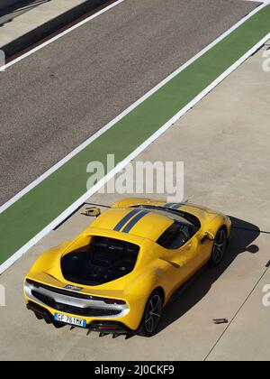 Ferrari 296 GTB mit Asseto Fiorano Pack Stockfoto