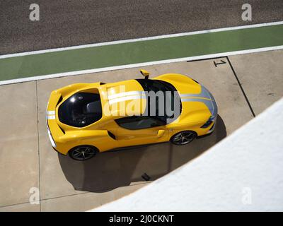 Ferrari 296 GTB mit Asseto Fiorano Pack Stockfoto