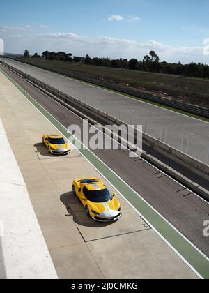 Ferrari 296 GTB mit Asseto Fiorano Pack Stockfoto