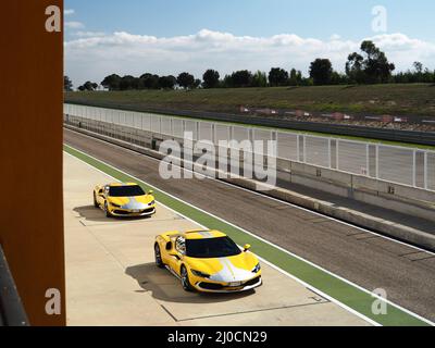 Ferrari 296 GTB mit Asseto Fiorano Pack Stockfoto