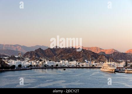 Al Said. Al Said ist eine Luxusyacht im Besitz des Sultans Qaboos von Oman. Stockfoto