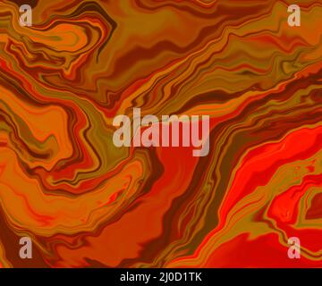 Flüssige Kunst von Visax Stockfoto