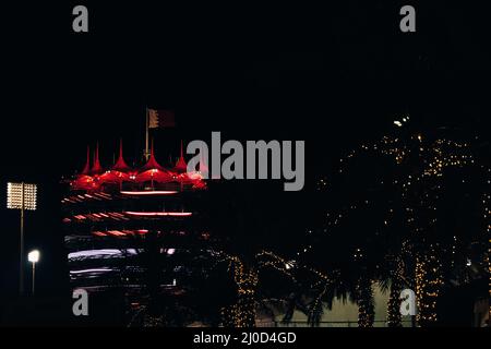 Sakhir, Bahrain. 18. März 2022. Paddock-Atmosphäre. 18.03.2022. Kredit: XPB Images Ltd/Alamy Live News Stockfoto