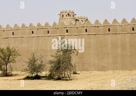 Abu Dhabi - Al-Jahili Fort. Stockfoto