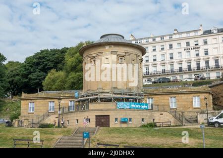 Das Rotunda Museum in Scarborough, einem Badeort an der Nordsee in North Yorkshire, Großbritannien Stockfoto