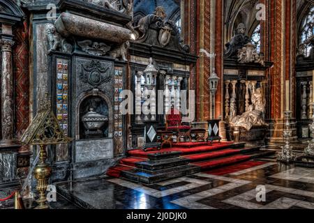 Kathedrale des Hl. Salvators - Brügge. Stockfoto