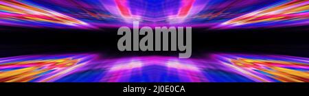 Dynamisches, farbenfrohes Banner Stockfoto