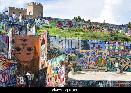 Hope Outdoor Gallery in Austin, Texas Stockfoto