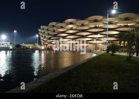 Basra, irak - 17. März 2022: Foto das große Fußballstadion in Basra Stockfoto