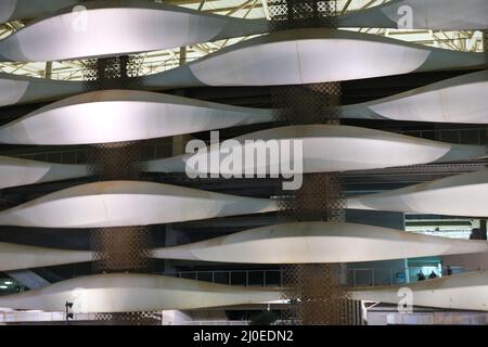 Basra, irak - 17. März 2022: Foto das große Fußballstadion in Basra Stockfoto