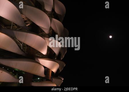 Basra, irak - 17. März 2022: Foto das große Fußballstadion in Basra Stockfoto