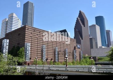 Robert Mosbacher Bridge in Houston, Texas Stockfoto