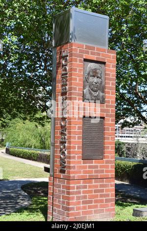 Robert Mosbacher Bridge in Houston, Texas Stockfoto