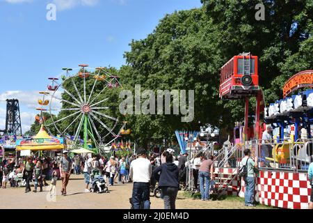 City Fair im Tom McCall Waterfront Park in Portland, Oregon Stockfoto