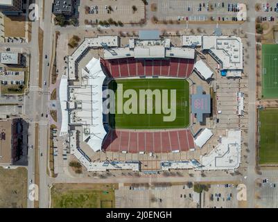 Frisco, Texas, USA. 18. März 2022. Das Toyota Stadium ist Austragungsort des Fußballspiels Portland Timbers gegen Dallas FC in Frisco, Texas, USA. (Bild: © Walter G. Arce Sr. Bild: ZUMA Press, Inc./Alamy Live News Stockfoto