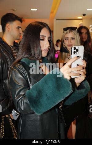 Aurelia Lamprecht beim Mates Date Influencer Event während der Mercedes-Benz Fashion Week Berlin März 2022 in der Berliner Freiheit.Berlin,15.03.2022 Stockfoto