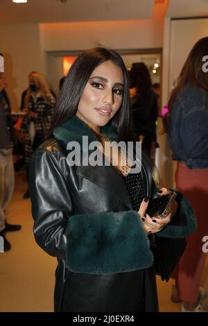 Aurelia Lamprecht beim Mates Date Influencer Event während der Mercedes-Benz Fashion Week Berlin März 2022 in der Berliner Freiheit.Berlin,15.03.2022 Stockfoto