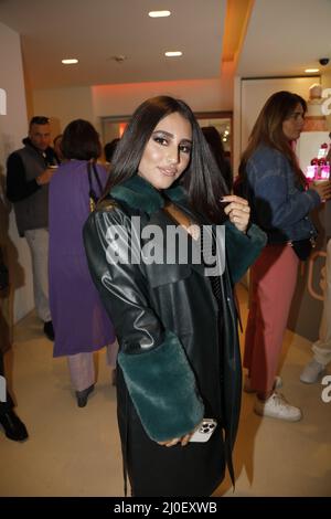 Aurelia Lamprecht beim Mates Date Influencer Event während der Mercedes-Benz Fashion Week Berlin März 2022 in der Berliner Freiheit.Berlin,15.03.2022 Stockfoto