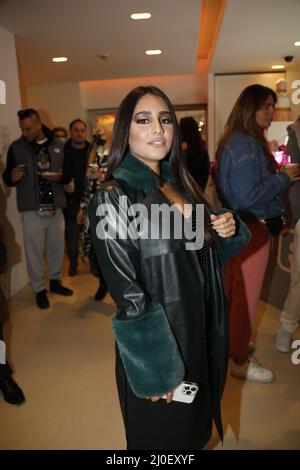 Aurelia Lamprecht beim Mates Date Influencer Event während der Mercedes-Benz Fashion Week Berlin März 2022 in der Berliner Freiheit.Berlin,15.03.2022 Stockfoto