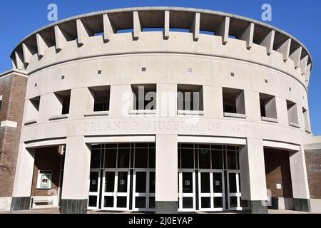 Orlando Museum of Art im Loch Haven Park in Orlando, Florida Stockfoto