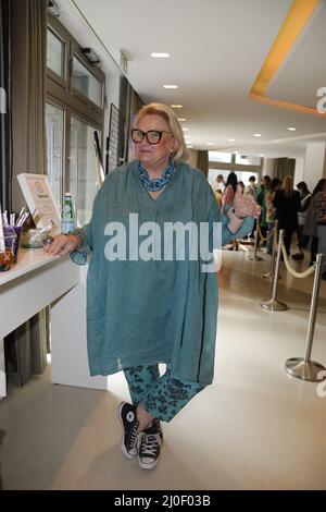 Lilo von Kiesenwetter beim mates Date Influencer Event während der Mercedes-Benz Fashion Week Berlin März 2022 in der Berliner Freiheit. Berlin, 15,03. Stockfoto