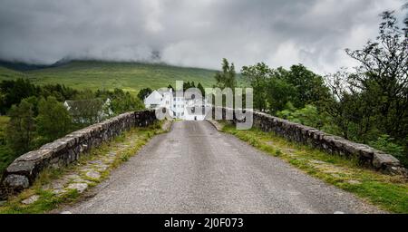 Die Brücke von orchy im zentralen Hochland Schottlands Stockfoto