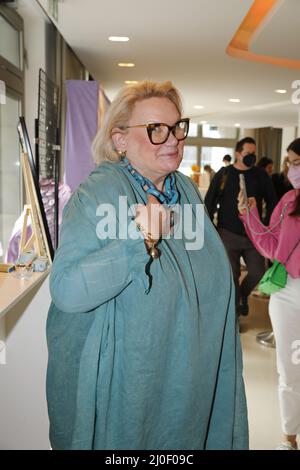 Lilo von Kiesenwetter beim mates Date Influencer Event während der Mercedes-Benz Fashion Week Berlin März 2022 in der Berliner Freiheit. Berlin, 15,03. Stockfoto