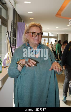 Lilo von Kiesenwetter beim mates Date Influencer Event während der Mercedes-Benz Fashion Week Berlin März 2022 in der Berliner Freiheit. Berlin, 15,03. Stockfoto