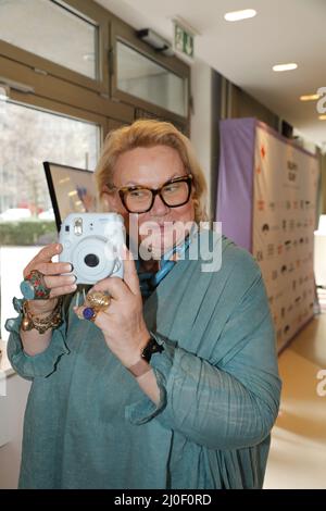 Lilo von Kiesenwetter beim mates Date Influencer Event während der Mercedes-Benz Fashion Week Berlin März 2022 in der Berliner Freiheit. Berlin, 15,03. Stockfoto