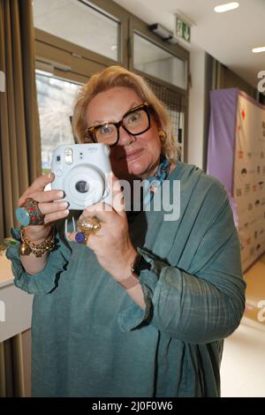 Lilo von Kiesenwetter beim mates Date Influencer Event während der Mercedes-Benz Fashion Week Berlin März 2022 in der Berliner Freiheit. Berlin, 15,03. Stockfoto