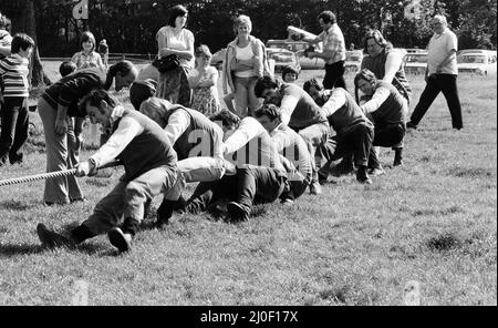 Gala, Beenham, Berkshire, Juli 1980. Stockfoto