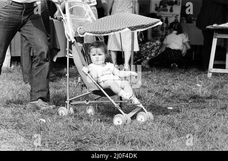 Gala, Beenham, Berkshire, Juli 1980. Stockfoto